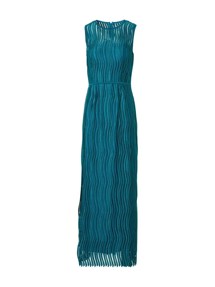 Wave Guipure Sheath Dress Wave Guipure Sheath Dress