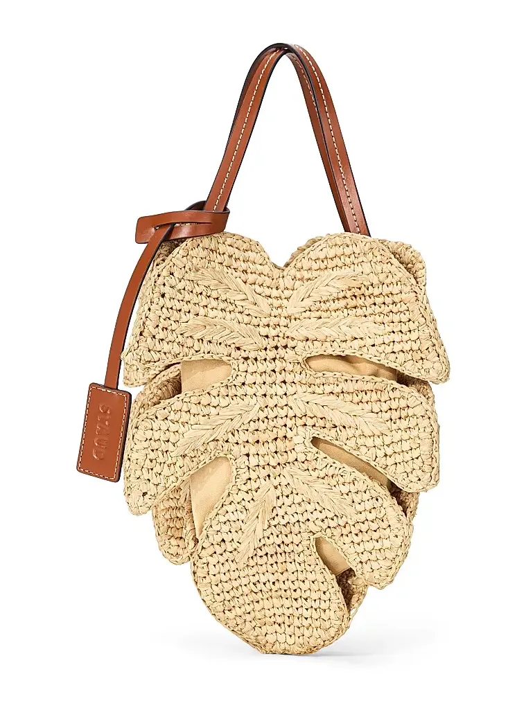 Women's Palm Raffia Bag