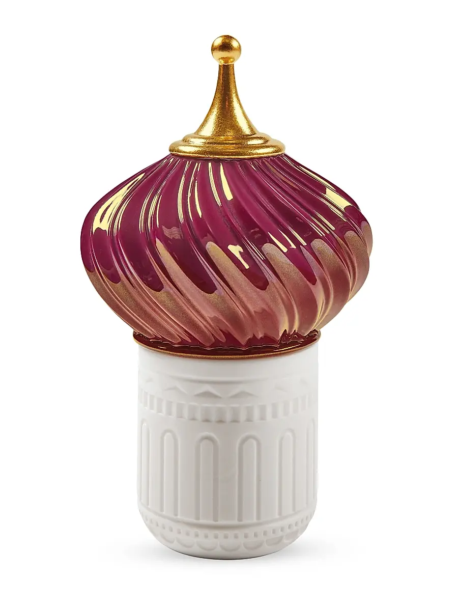 Lladro 1001 Lights Night Approaches Spire Candle
