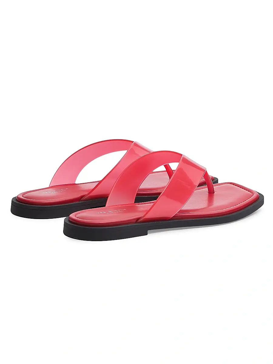 rag & bone Women's Gracie Jelly Thong Sandals | Thumbnail 3 rag & bone Women's Gracie Jelly Thong Sandals | Thumbnail 3