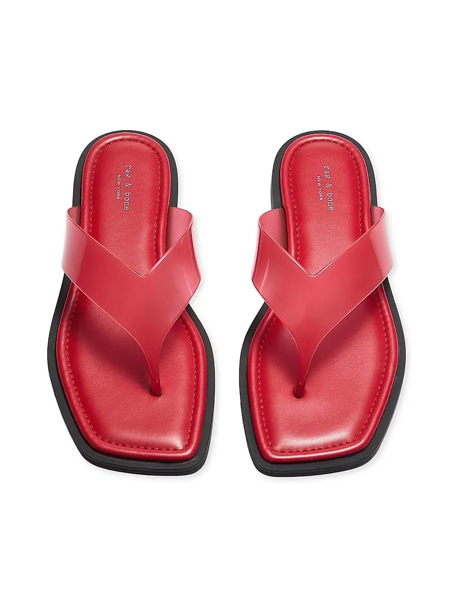 rag & bone Women's Gracie Jelly Thong Sandals | Thumbnail 4 rag & bone Women's Gracie Jelly Thong Sandals | Thumbnail 4