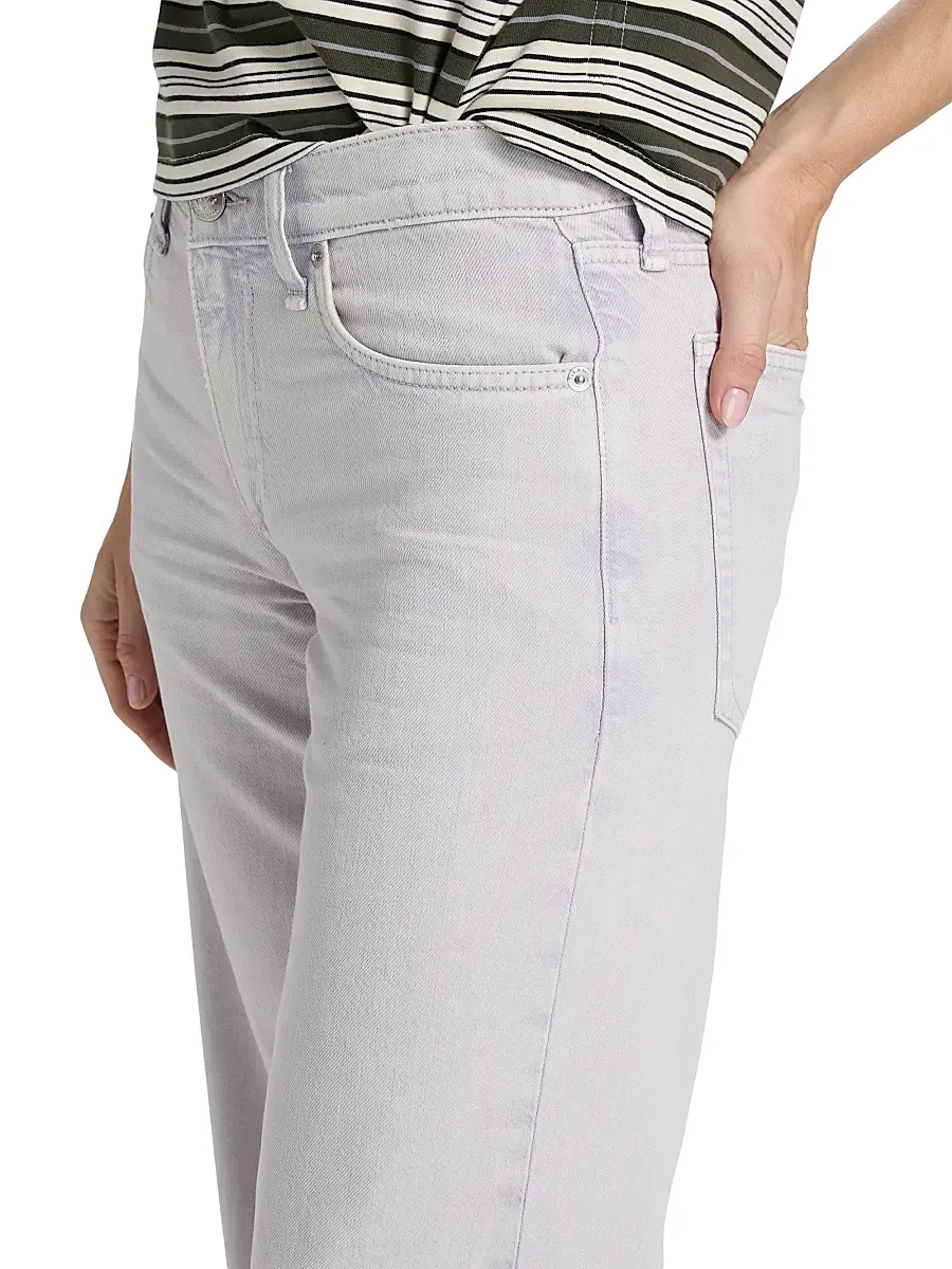 rag & bone Women's Cam Featherweight Low-Rise Full Straight-Leg Jeans | Thumbnail 6 rag & bone Women's Cam Featherweight Low-Rise Full Straight-Leg Jeans | Thumbnail 6