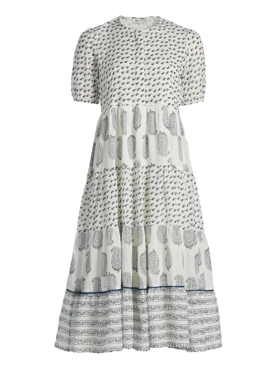 Women's Daphne Printed Cotton Midi-Dress