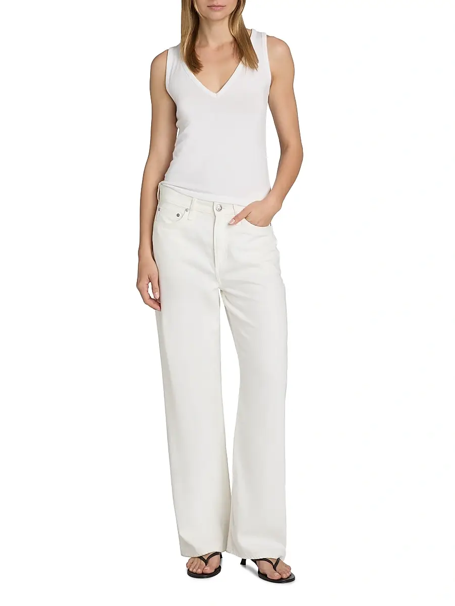 rag & bone Women's Jersey V-Neck Tank | Thumbnail 2 rag & bone Women's Jersey V-Neck Tank | Thumbnail 2