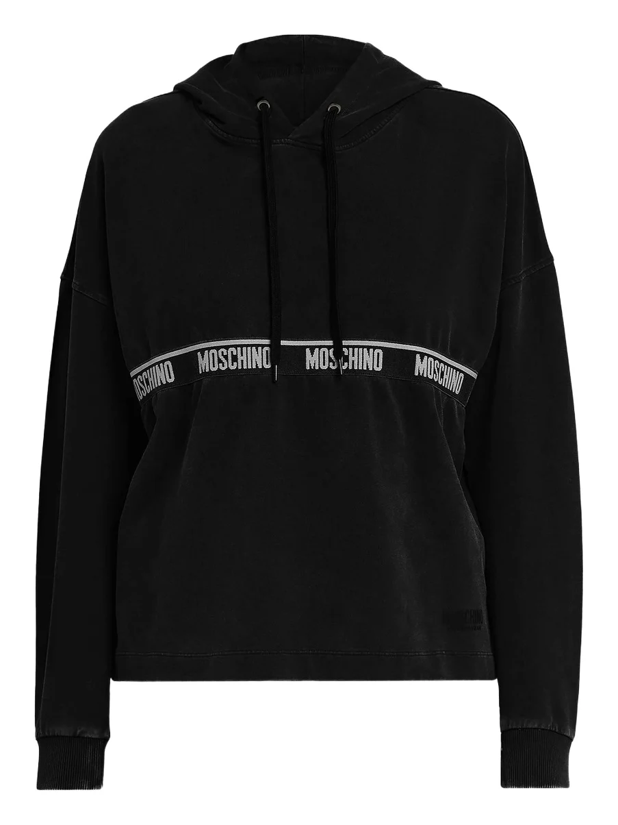 Women's Logo Stretch-Cotton Hoodie Women's Logo Stretch-Cotton Hoodie