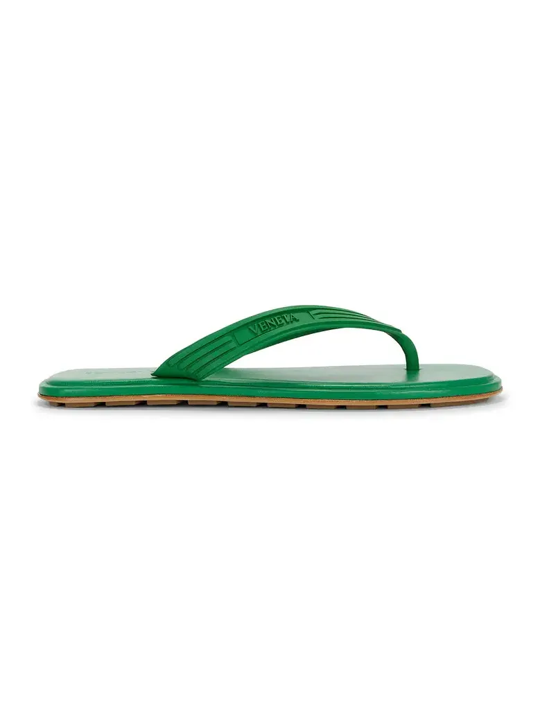 Bottega Veneta Sandal Matt Rubber Nappa
