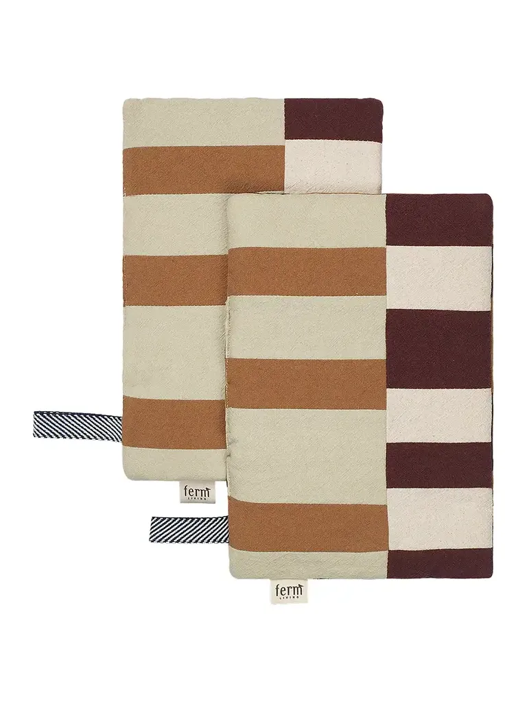 FERM LIVING Section Pot Holder Set Of 2