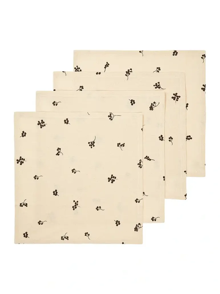 FERM LIVING Baies Napkins Set Of 4