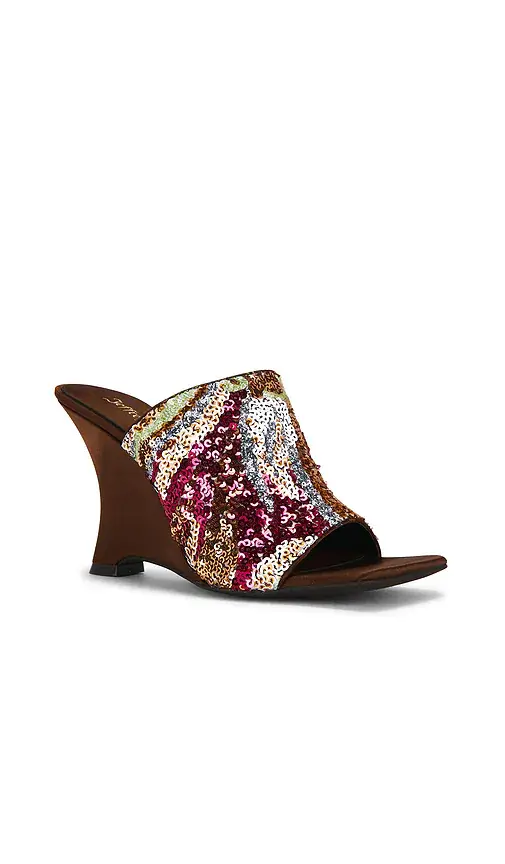 Jeffrey Campbell Aura Wedge Sandal | Thumbnail 2 Jeffrey Campbell Aura Wedge Sandal | Thumbnail 2