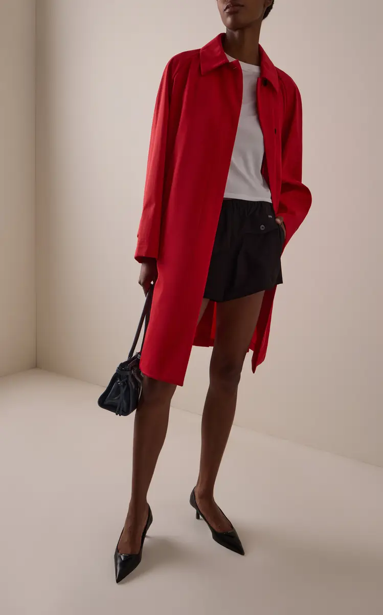 Prada Cotton Poplin Shorts | Thumbnail 2 Prada Cotton Poplin Shorts | Thumbnail 2