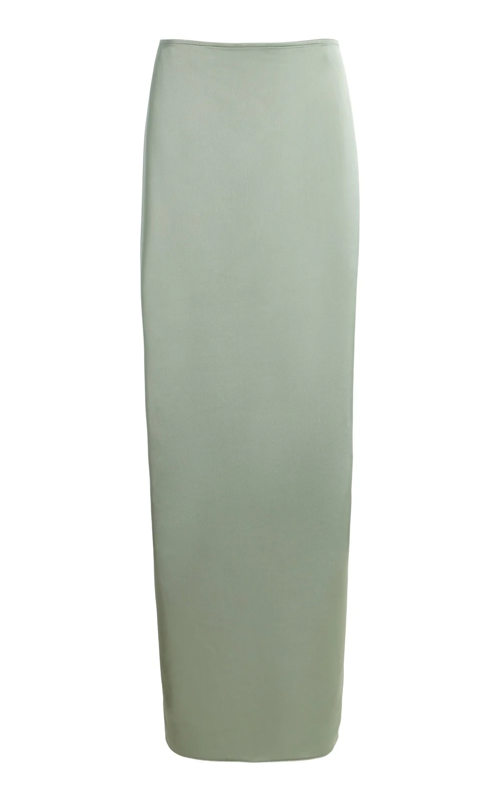 The New Arrivals Ilkyaz Ozel Exclusive Satin Maxi Skirt