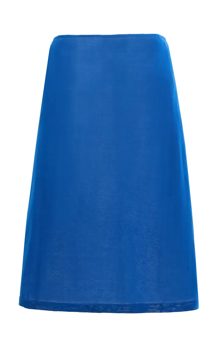 Ziah Cotton-Blend Sheet Knit Midi Skirt | Thumbnail 19 Ziah Cotton-Blend Sheet Knit Midi Skirt | Thumbnail 19