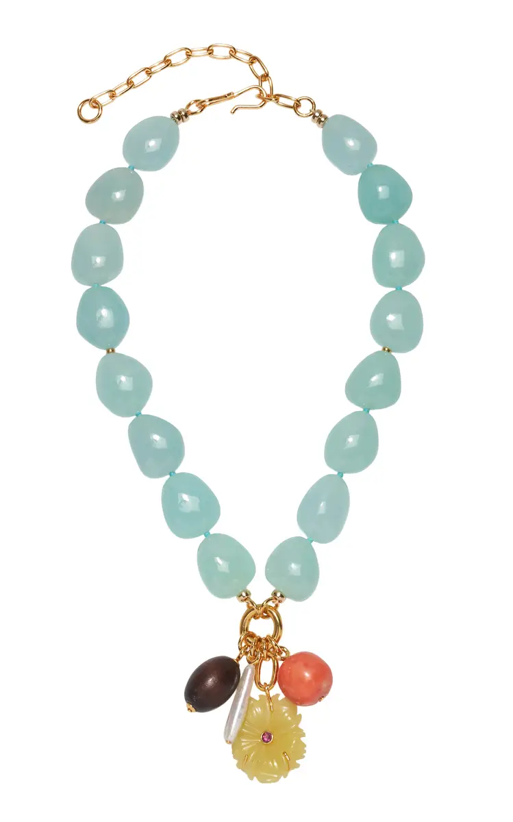 Lizzie Fortunato Cordoba Necklace In Sea Foam | Thumbnail 7 Lizzie Fortunato Cordoba Necklace In Sea Foam | Thumbnail 7