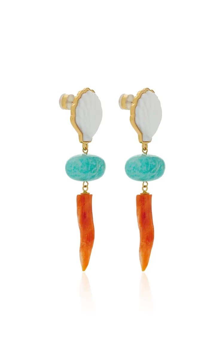 Lizzie Fortunato Luna Drop Earrings | Thumbnail 3 Lizzie Fortunato Luna Drop Earrings | Thumbnail 3