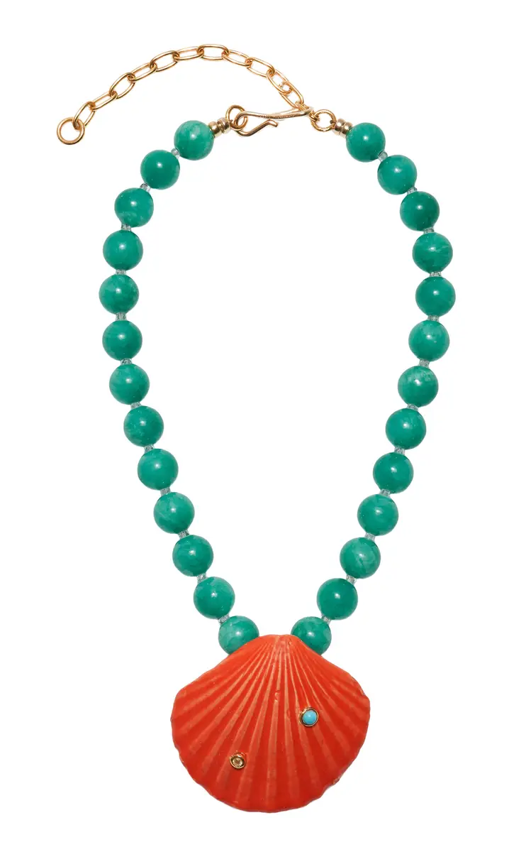 Lizzie Fortunato Corfu Shell Necklace | Image 1 Lizzie Fortunato Corfu Shell Necklace | Image 1
