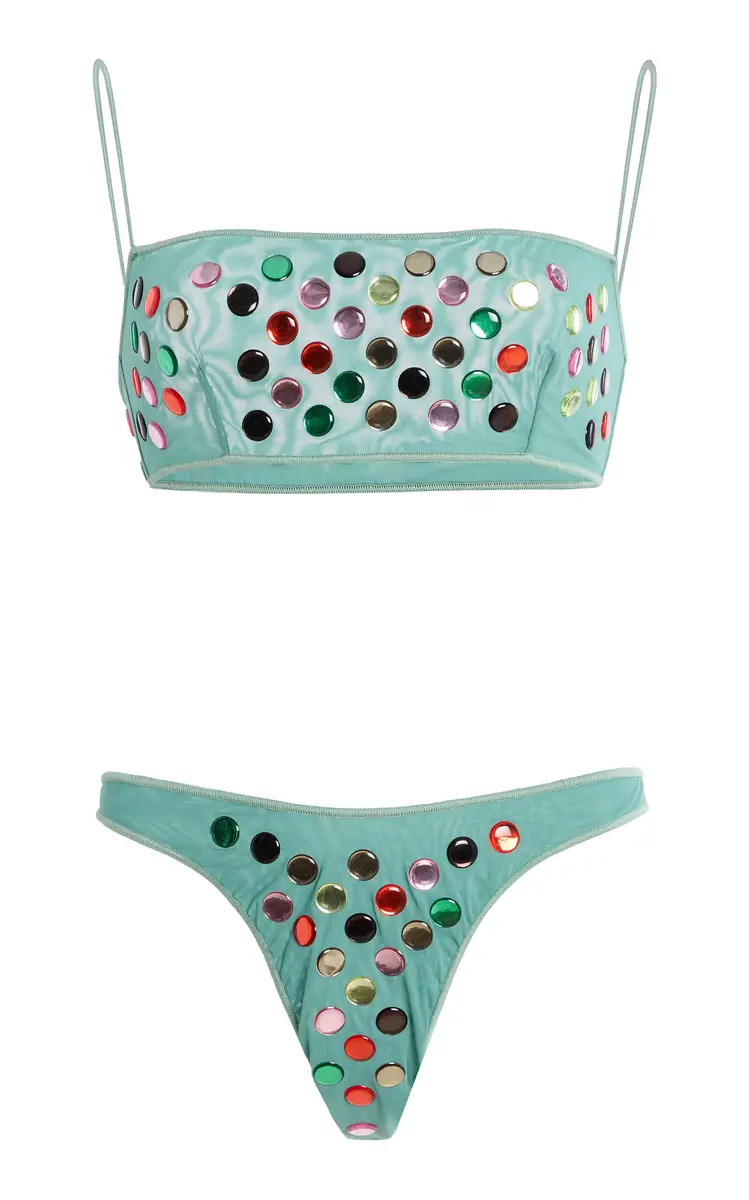 Oséree Bubble Bandeau Bikini | Thumbnail 10 Oséree Bubble Bandeau Bikini | Thumbnail 10
