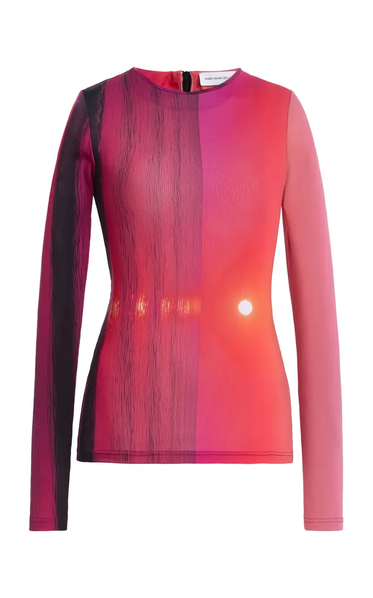 Marie Adam-Leenaerdt Sunset Spandex Top | Thumbnail 6 Marie Adam-Leenaerdt Sunset Spandex Top | Thumbnail 6
