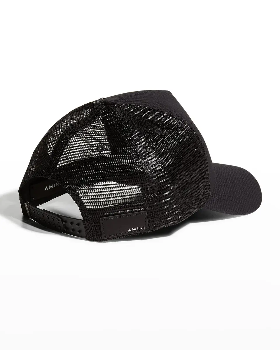 AMIRI Men's Core Logo Trucker Hat | Thumbnail 2 AMIRI Men's Core Logo Trucker Hat | Thumbnail 2