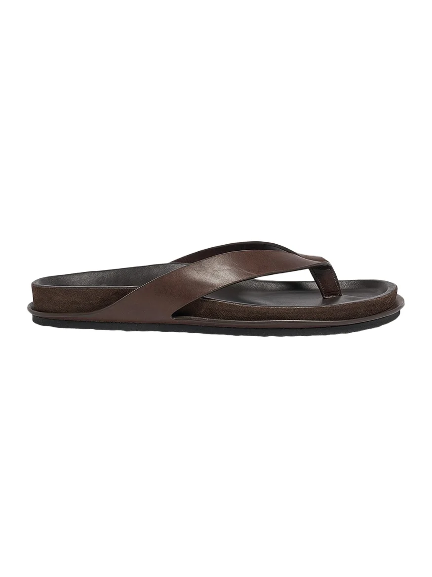 Men's Les Tatanes Leather Thong Sandals Men's Les Tatanes Leather Thong Sandals
