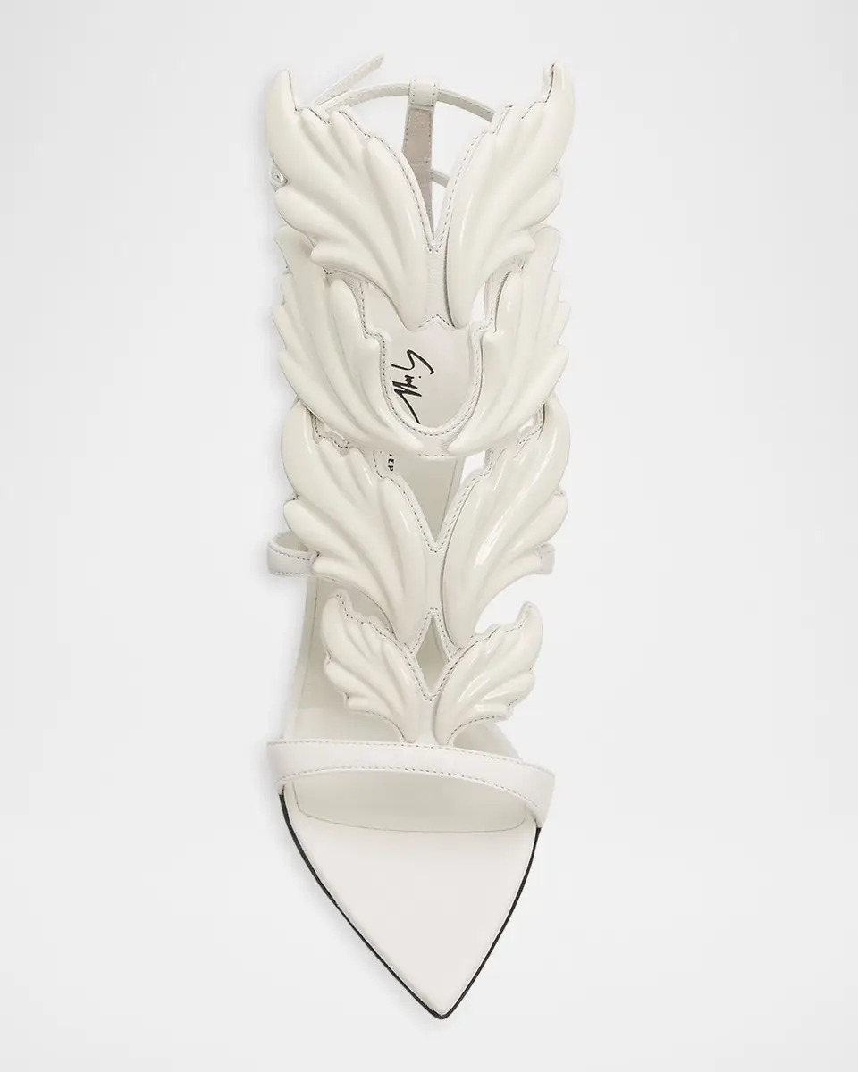 Giuseppe Zanotti 105mm New Cruel Leather Sandals | Thumbnail 4 Giuseppe Zanotti 105mm New Cruel Leather Sandals | Thumbnail 4