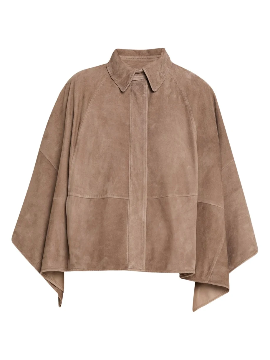 Suede Cape Jacket Suede Cape Jacket