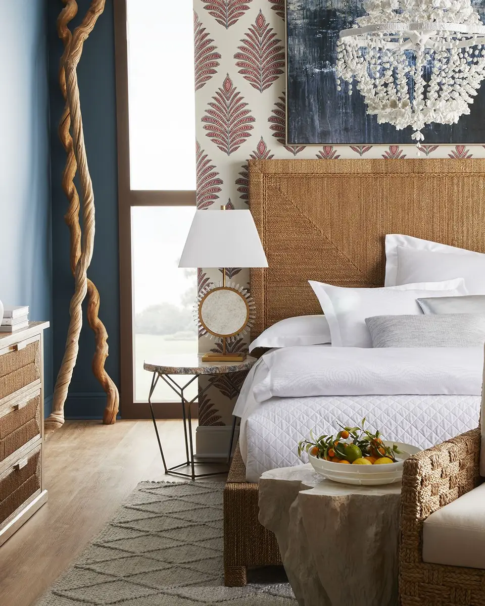 Palecek Decklin Rope-Wrapped King Bed | Thumbnail 3