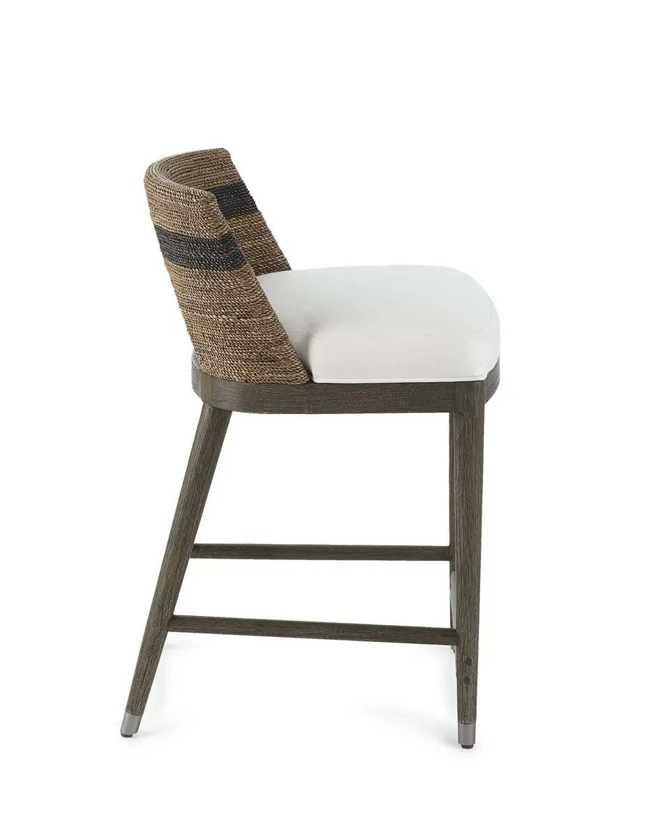 Palecek Fritz Rope Counter Stool, 24" | Thumbnail 2 Palecek Fritz Rope Counter Stool, 24" | Thumbnail 2