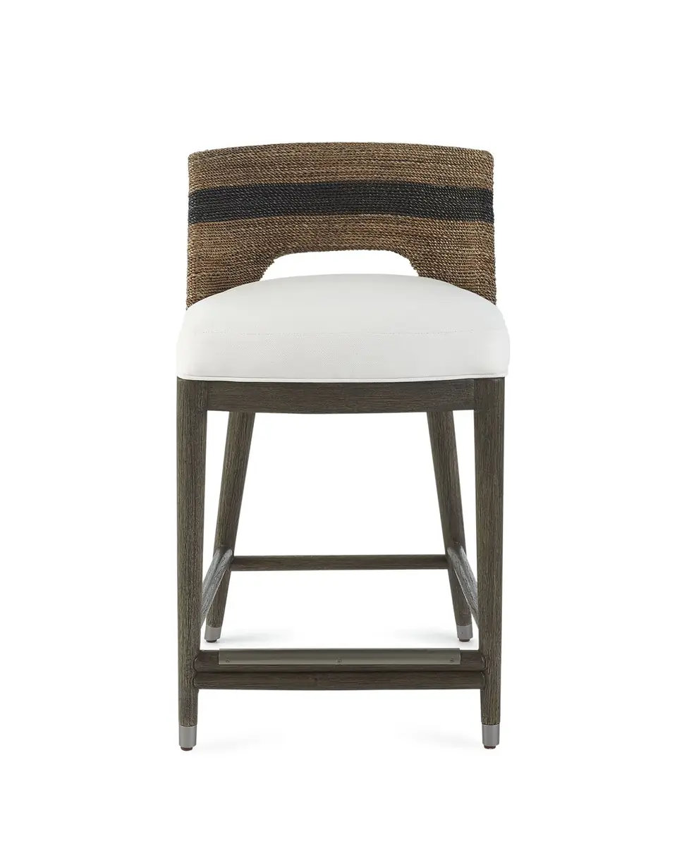 Palecek Fritz Rope Counter Stool, 24" | Thumbnail 3 Palecek Fritz Rope Counter Stool, 24" | Thumbnail 3