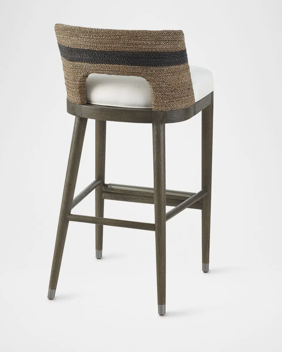 Palecek Fritz Rope Barstool, 30" | Thumbnail 4 Palecek Fritz Rope Barstool, 30" | Thumbnail 4