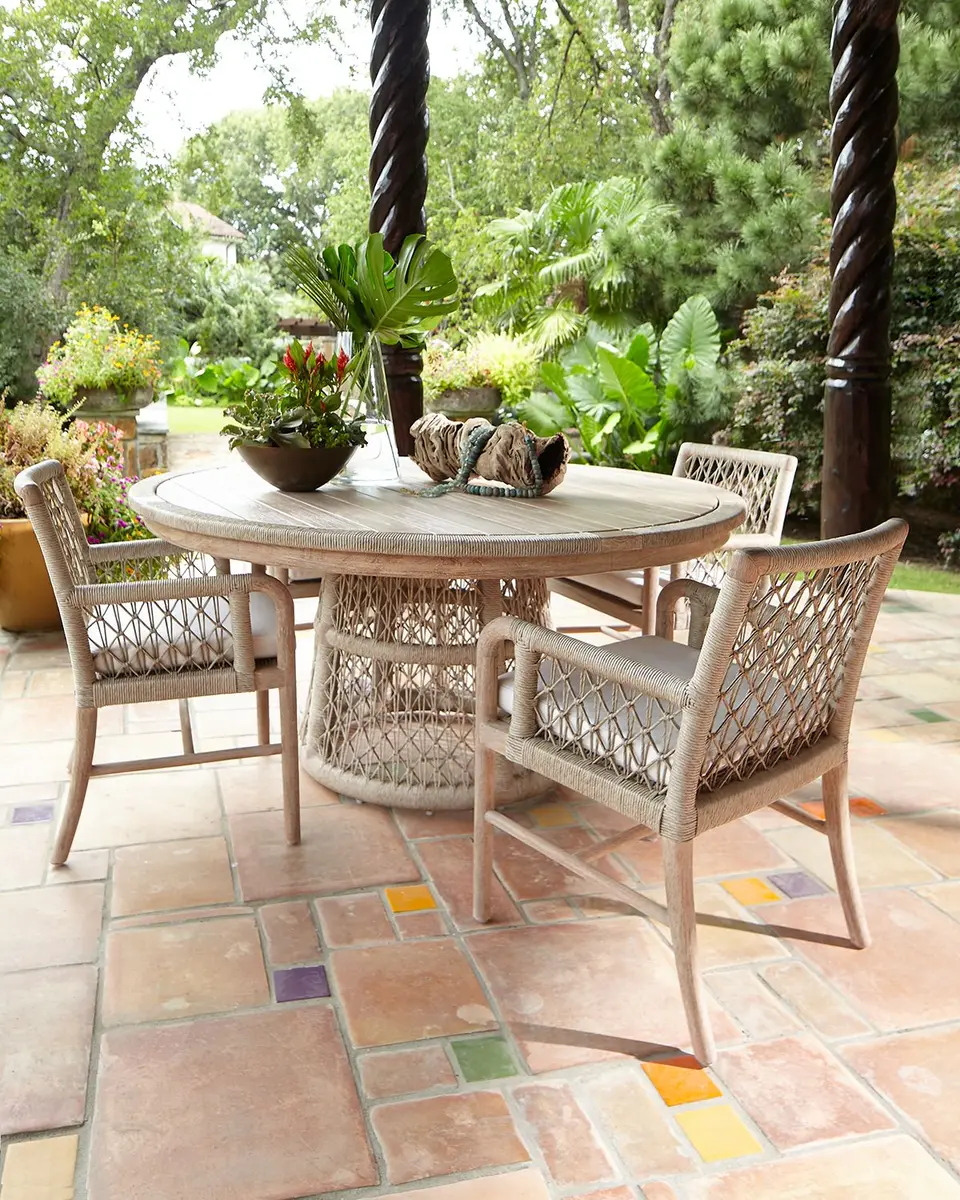 Palecek Montecito Outdoor Arm Chair | Thumbnail 5 Palecek Montecito Outdoor Arm Chair | Thumbnail 5