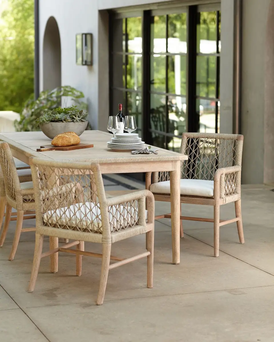 Palecek Montecito Outdoor Arm Chair | Thumbnail 6 Palecek Montecito Outdoor Arm Chair | Thumbnail 6