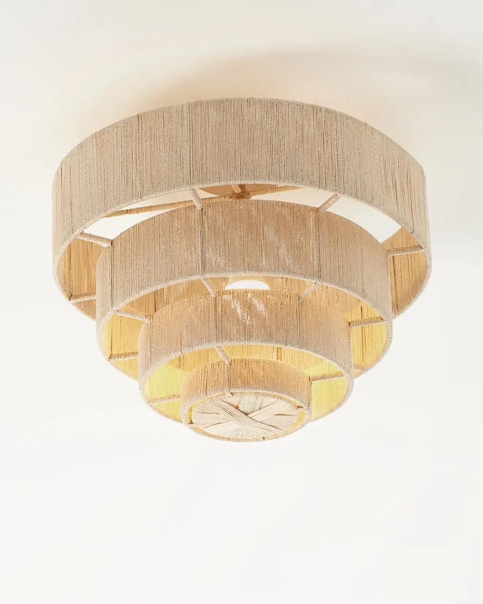 Palecek Everly Semi Flush Mount | Thumbnail 2 Palecek Everly Semi Flush Mount | Thumbnail 2