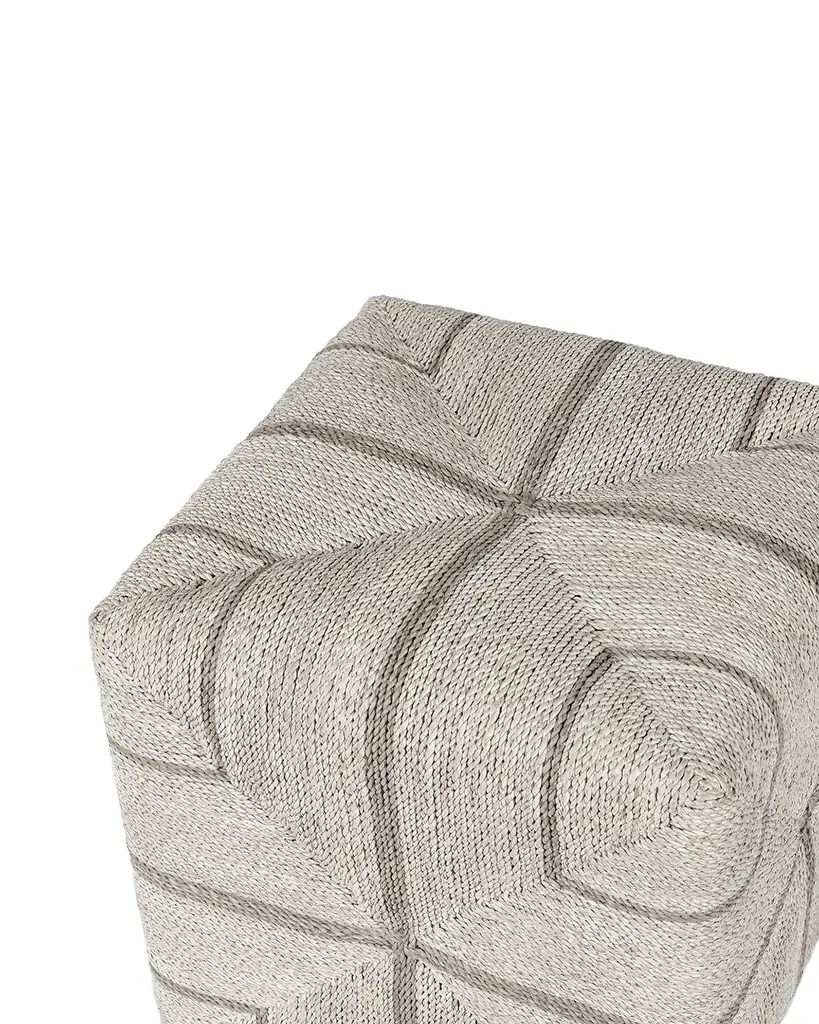 Palecek Fritz Rope Square Ottoman | Image 1 Palecek Fritz Rope Square Ottoman | Image 1