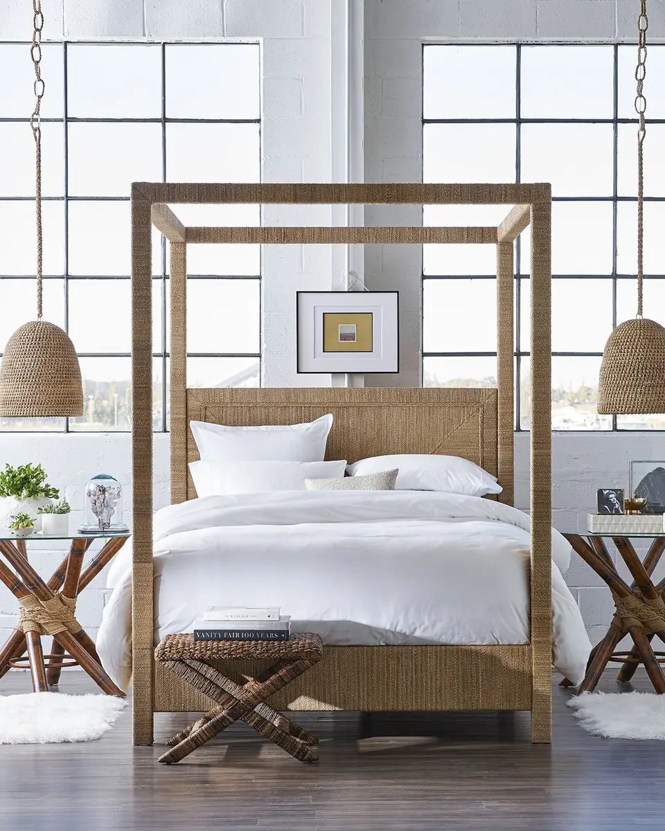 Palecek Woodside Canopy King Bed | Thumbnail 2