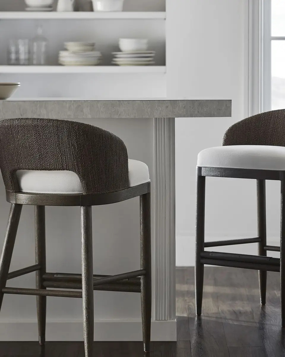 Palecek Prescott Bar Stool, 38"