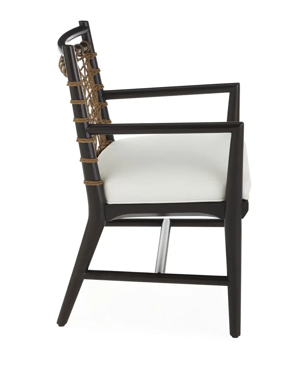 Palecek Pratt Arm Chair | Thumbnail 3 Palecek Pratt Arm Chair | Thumbnail 3
