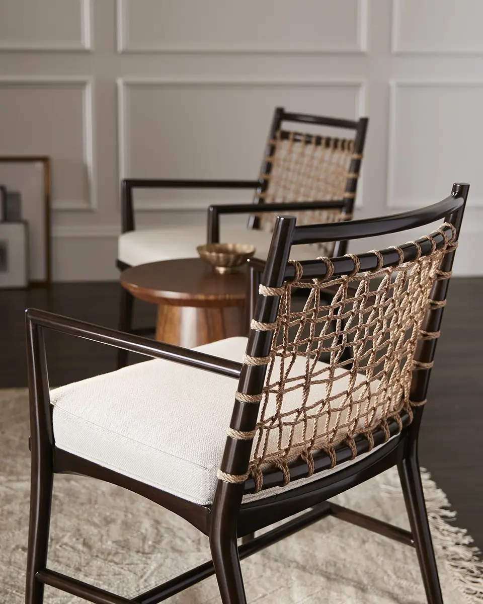 Palecek Pratt Arm Chair | Thumbnail 6 Palecek Pratt Arm Chair | Thumbnail 6