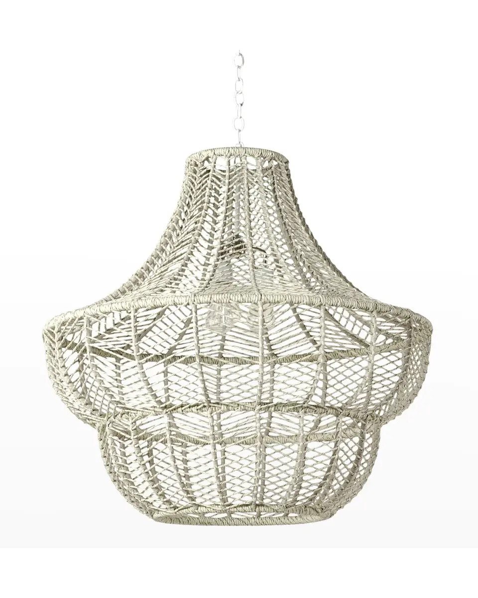 Palecek Gabriella 30" Outdoor Chandelier | Thumbnail 2 Palecek Gabriella 30" Outdoor Chandelier | Thumbnail 2