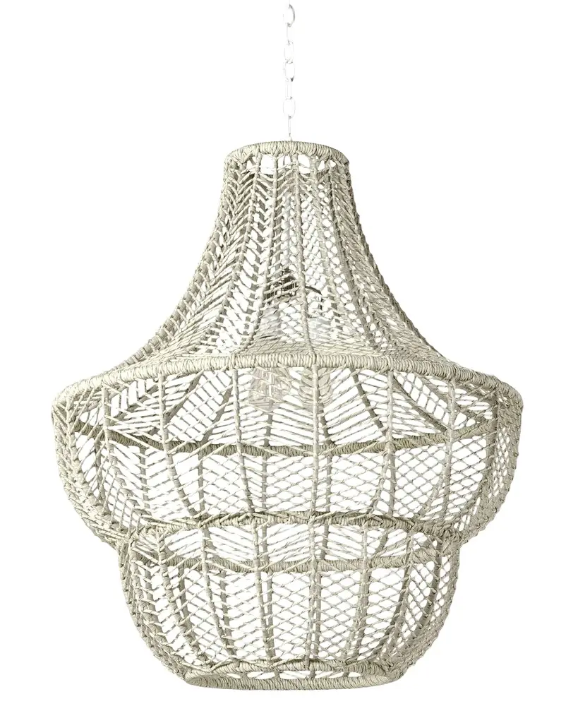 Palecek Gabriella 30" Outdoor Chandelier | Image 1 Palecek Gabriella 30" Outdoor Chandelier | Image 1