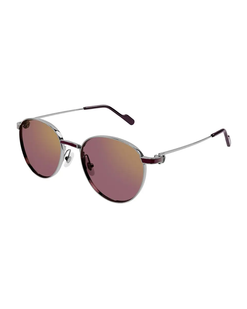 Men 'sRound Metal Sunglasses