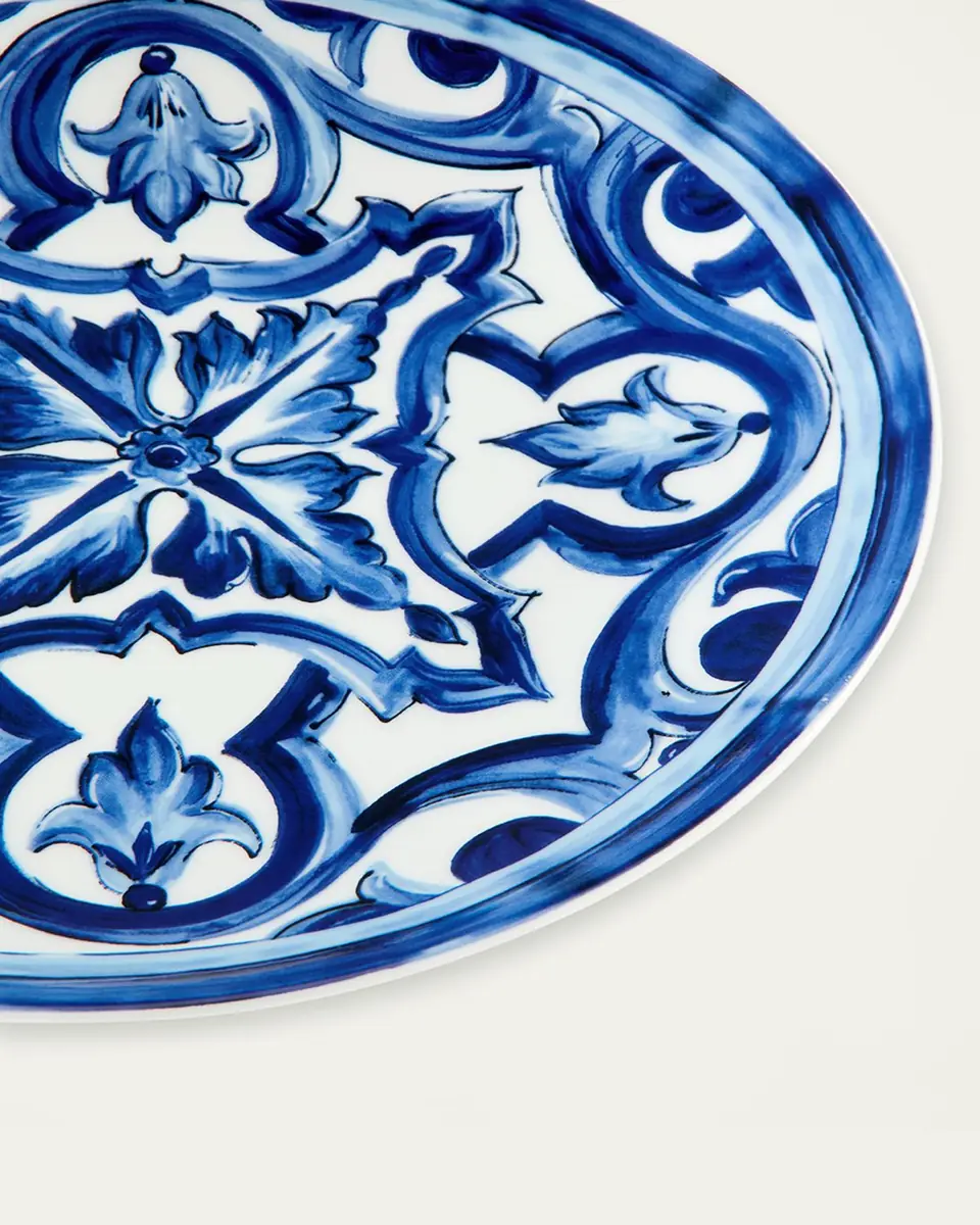 Dolce & Gabbana Casa Blu Mediterraneo Stella Set 2 Dinner Plates | Thumbnail 5 Dolce & Gabbana Casa Blu Mediterraneo Stella Set 2 Dinner Plates | Thumbnail 5