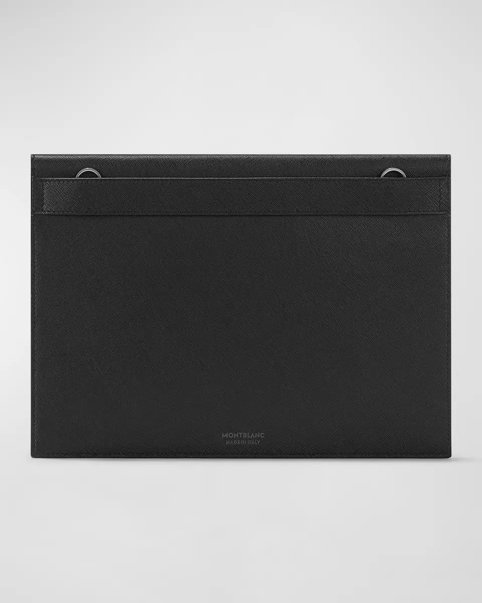 Montblanc Men's Sartorial Envelope Pouch Bag | Thumbnail 4 Montblanc Men's Sartorial Envelope Pouch Bag | Thumbnail 4