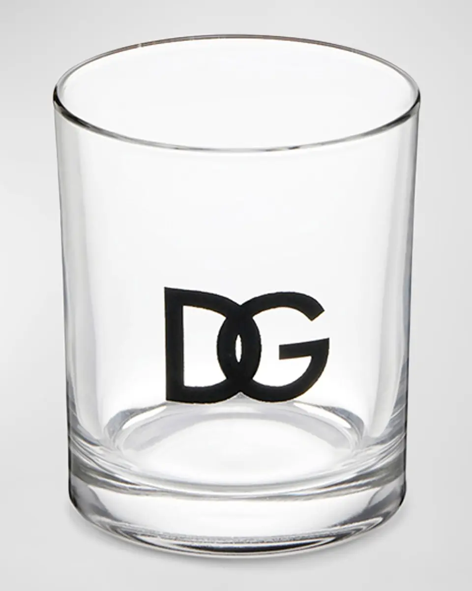 Dolce & Gabbana Casa DG Logo Water Glasses - Set of 2 | Thumbnail 5