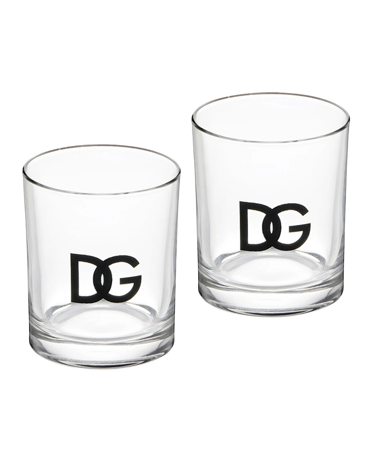 Dolce & Gabbana Casa DG Logo Water Glasses - Set of 2