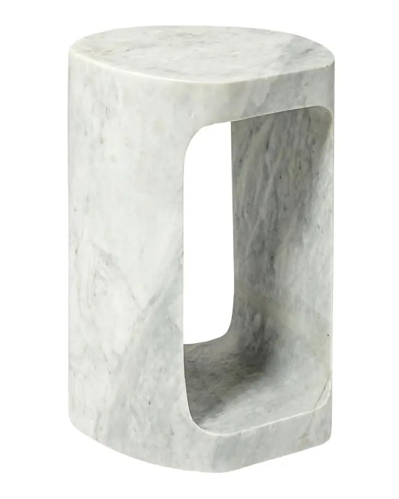 Palecek Bianca Marble Side Table | Image 1 Palecek Bianca Marble Side Table | Image 1