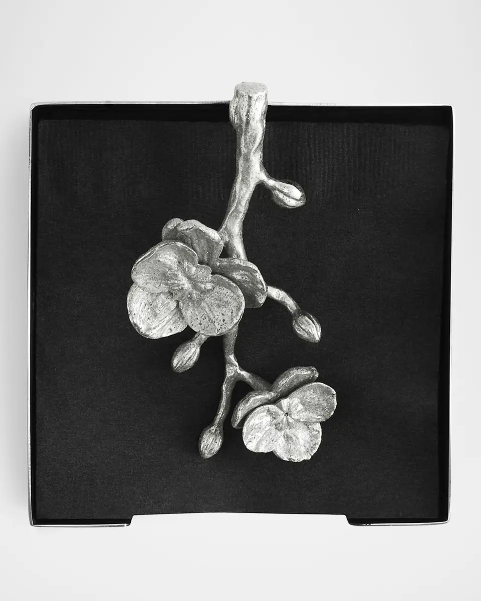 Michael Aram White Orchid Cocktail Napkin Holder | Thumbnail 2 Michael Aram White Orchid Cocktail Napkin Holder | Thumbnail 2