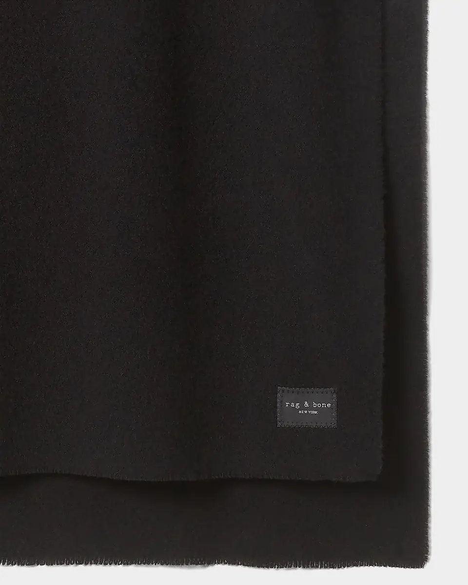 rag & bone Joni Wool Eyelash Trim Scarf | Thumbnail 3