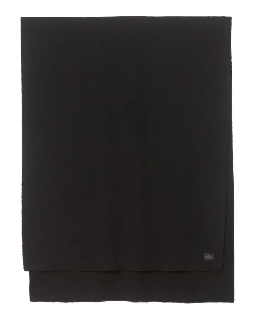 rag & bone Joni Wool Eyelash Trim Scarf