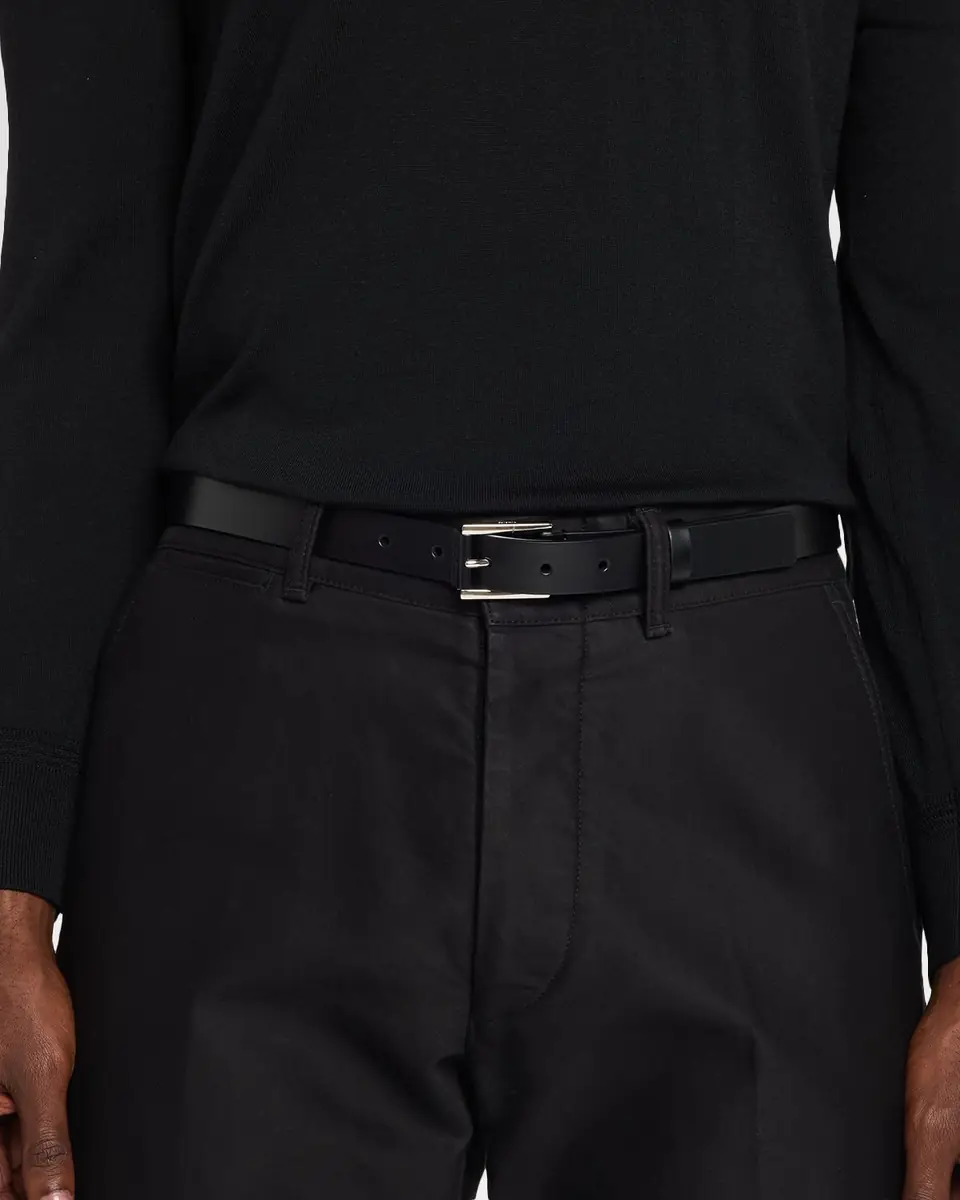 TOM FORD Men's Leather-Wrapped Square Buckle Belt | Thumbnail 2 TOM FORD Men's Leather-Wrapped Square Buckle Belt | Thumbnail 2
