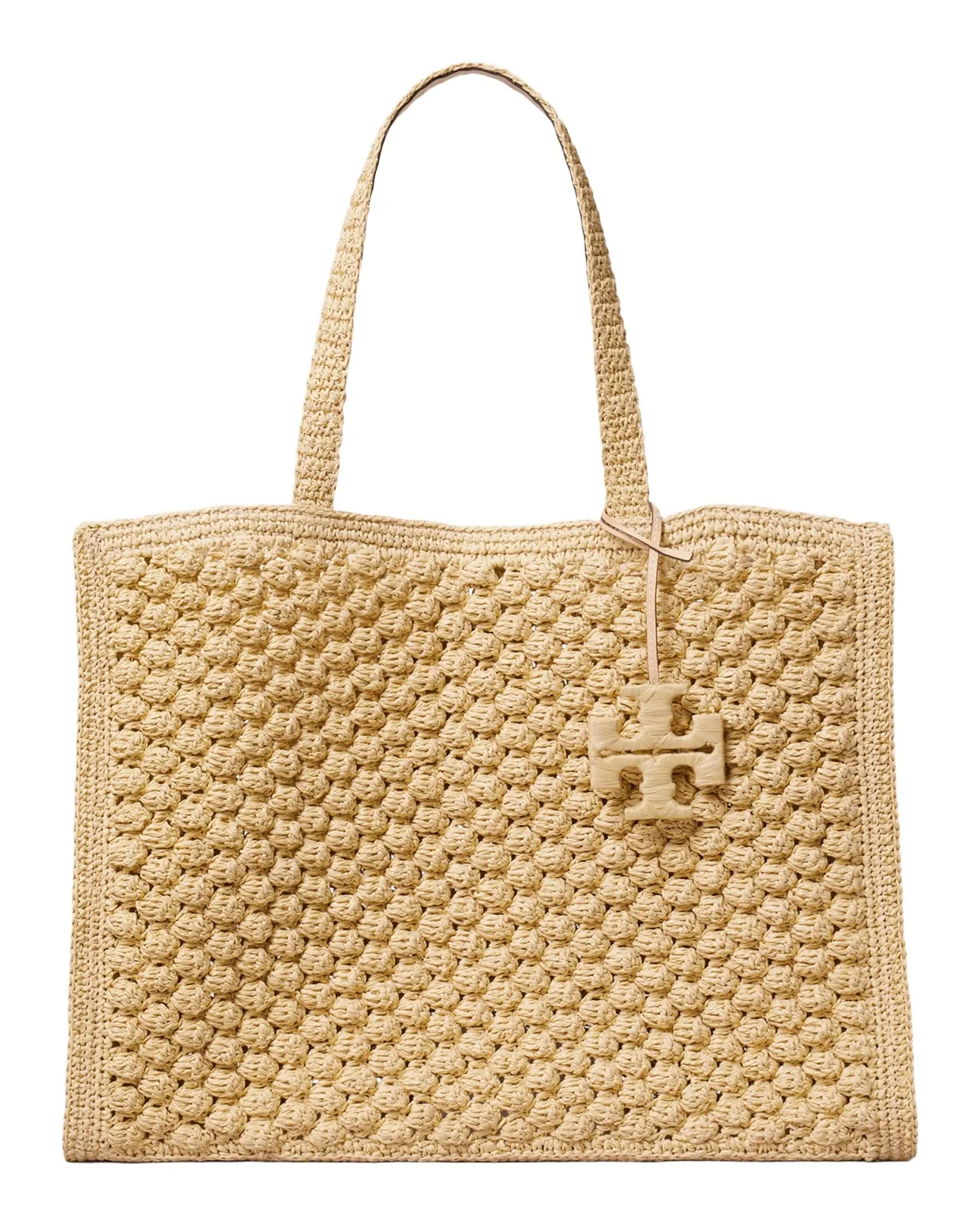 Ella Large Hand-Crocheted Paper Raffia Tote Bag Ella Large Hand-Crocheted Paper Raffia Tote Bag